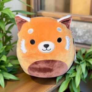 NWT Red Panda Seth 8” NWT Squishmallow RARE